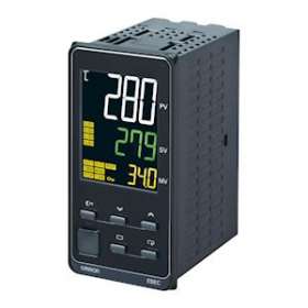 Régulateur de température, 1/8 din (48 x 96 mm) sortie 12v dc d'impulsion, 4 x s|Omron electronics-OMRE5EC-QX4DBM-000