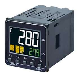 Régulateur de température, 1 / 16din (48 x 48mm), sortie 12v dc d'impulsion, 2 x|Omron electronics-OMRE5CC-QX2DBM-000