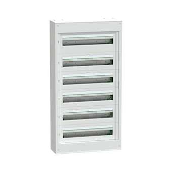 PrismaSeT S - coffret saillie plastique & métal 6 rangées 24 modules|Schneider Electric-SCHLVSST624
