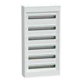 PrismaSeT S - coffret saillie plastique & métal 6 rangées 24 modules|Schneider Electric-SCHLVSST624