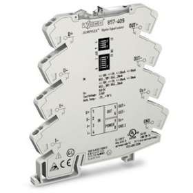 Amplificateur isolateur bipolaire configurable courant/tension|Wago contact-WAG857-409