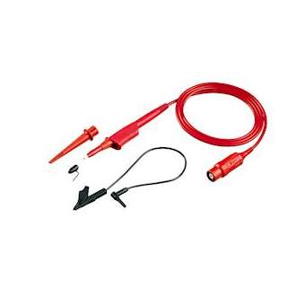 Jeu de sondes de tension 100:1, rouge, 200MHz, 1,2m|Fluke industries (electrique)-FLEVPS220-R