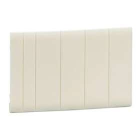Pragma, lot de 10 obturateurs Blanc 5 modules fractionnables|Schneider Electric-SCHPRA91021