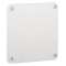 Kaedra - plaque 90 x 100 mm pour prises 65 x 65 et 75 x 75 mm
