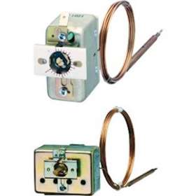 Thermostat à encastrer série EM Echelle 0/+100DEGC Capillaire cuivre longueur 10|Jumo regulation-JUR00492031