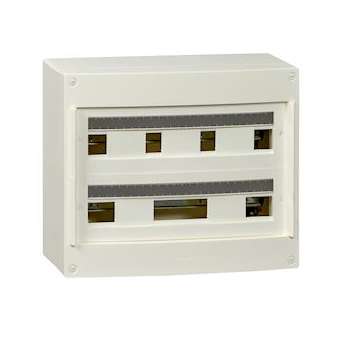 Pragma - coffret en saillie 2 rang.24 modules - 125A - sans porte - blanc|Schneider Electric-SCHPRA10266W