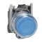 Harmony XB4 - bouton poussoir à impuls - D22 - capuchonné - bleu - 1F - vis étr|Schneider Electric-SCHXB4BP61