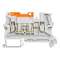 Bloc jonc Viking3 à vis - 1 jonction - pr circuit std mini sect - gris - pas 6|Legrand-LEG037184