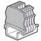 Cloison terminale pr bloc jonc Viking3 à vis sectionnable cart. fusible 5x20