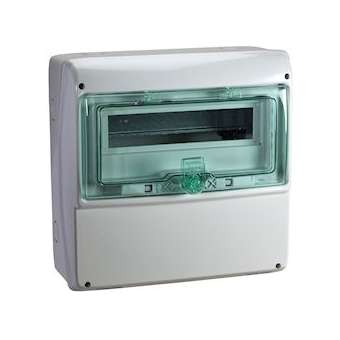 Kaedra - coffret - polyvalent face lisse - 340 x 335 mm - 13 modules|Schneider Electric-SCH13166