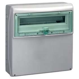 Kaedra - coffret - polyvalent face lisse - 448 x 460 mm - 19 modules|Schneider Electric-SCH13168
