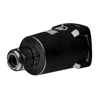 DXN3 Poignée droite Poly noir Size.B +presse étoupe M40 22-32MM|Marechal-MAR253A25340P