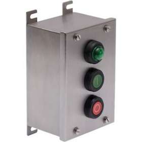 Unicode 2 - Poste de commande 3 fonctions Acier Inox 316L|Atx Appleton-ATXU62W2PGA5A9