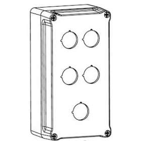 Unicode 2 - Poste de commande 5 fonctions vide Polyester|Atx Appleton-ATXU23W118