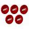 Unicode 2 - Lot de 5 pastilles rouges ARRET|Atx Appleton-ATXUIA06