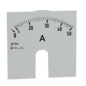 V - Cadran pour amperemetre AC|Atx Appleton-ATXDA1315