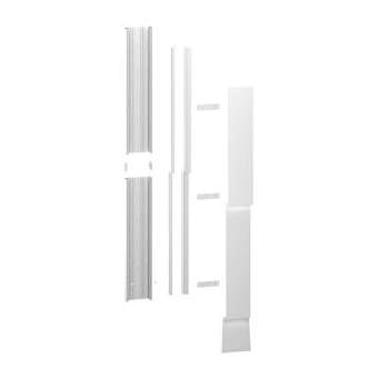 Resi9 - kit goulotte 18M - 2 parties - corps - capot - cloisons - capot ERDF|Schneider Electric-SCHR9HKT18
