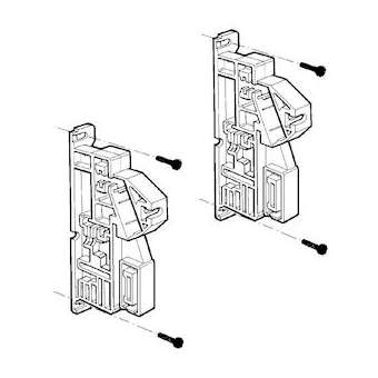 JBEA - Support bornier pour rail ou barre de cuivre|Atx Appleton-ATX096115