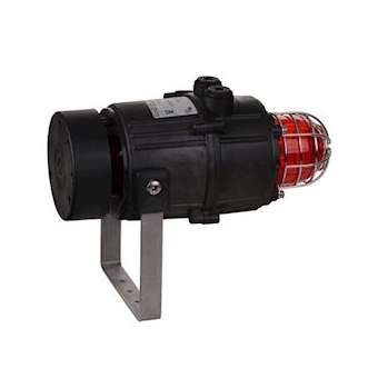 Combiné sonore et lumineux 5J 116dB RADIAL 115Vca 104mA Rouge IP66|AE&T-APQE2XC1X05R1153