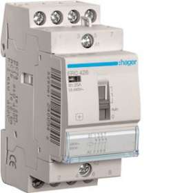Contacteur à commande manuelle 25A, 4O, 230V|Hager-HAGERC426