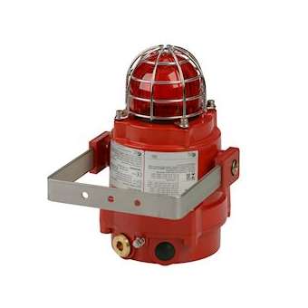 Feu flash LED multimodes 160 cd 24Vca Bleu IP66 IP67|AE&T-APQBEXBGL2D024A4