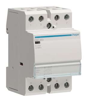 Contacteur 63A, 4F, 230V|Hager-HAGESC463