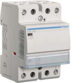 Contacteur 40A, 2O, 230V|Hager-HAGESC241