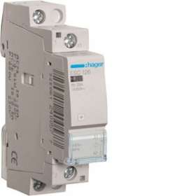 Contacteur 25A, 1O, 230V|Hager-HAGESC126