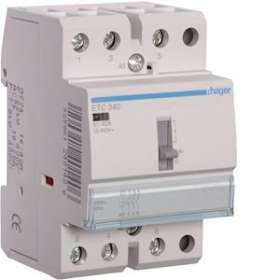 Contacteur Jour-Nuit 40A, 3F, 230V|Hager-HAGETC340