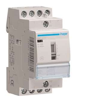 Contacteur à commande manuelle 25A, 2F+2O, 230V|Hager-HAGERC427