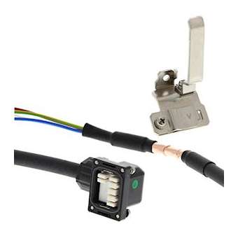 Câble puissance servomoteur 1s, 20m, 230v: 100-750w|Omron electronics-OMRR88A-CA1A020SF-E