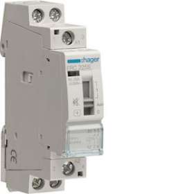 Contacteur Silencieux à commande manuelle 25A, 2F, 230V|Hager-HAGERC225S