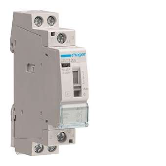 Contacteur à commande manuelle 25A, 1F, 230V|Hager-HAGERC125