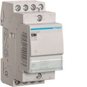 Contacteur 25A, 2F+2O, 230V|Hager-HAGESC427