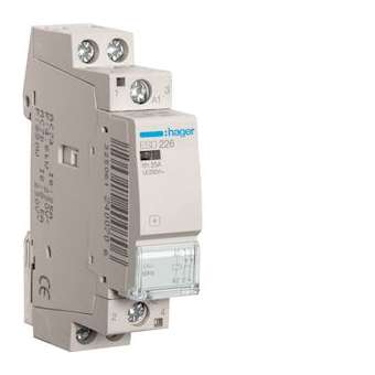 Contacteur 25A, 2O, 24V|Hager-HAGESD226