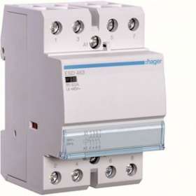 Contacteur 63A, 4F, 24V|Hager-HAGESD463