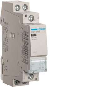 Contacteur 25A, 1F+1O, 24V|Hager-HAGESD227