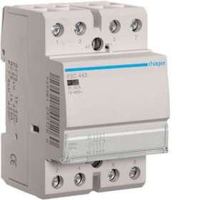 Contacteur 40A, 3F+1O, 230V|Hager-HAGESC443