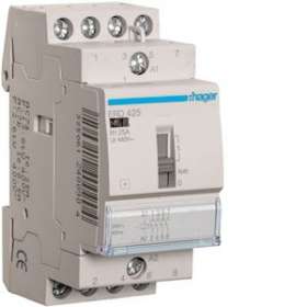Contacteur à commande manuelle 25A, 4F, 24V|Hager-HAGERD425