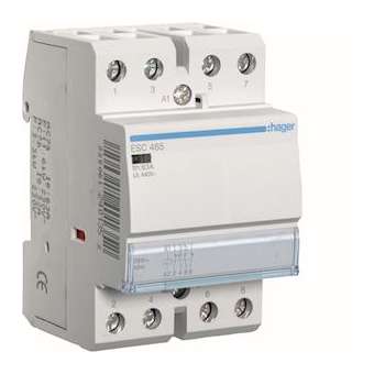 Contacteur 63A, 2F+2O, 230V|Hager-HAGESC465