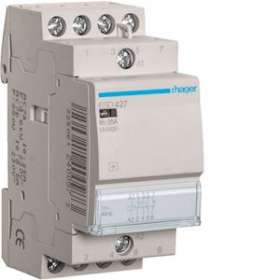 Contacteur 25A, 2F+2O, 24V|Hager-HAGESD427