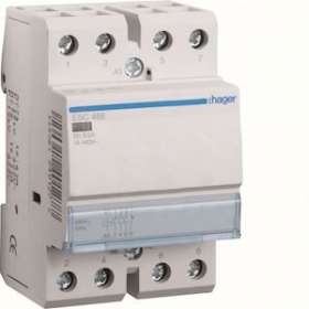 Contacteur 63A, 3F+1O, 230V|Hager-HAGESC466