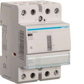 Contacteur Silencieux à commande manuelle 40A, 2F, 230V|Hager-HAGERC240S