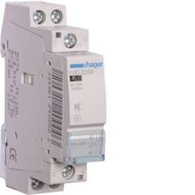 Contacteur Silencieux 25A, 2F, 24V|Hager-HAGESD225S