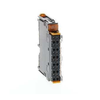 Smartslice, 4 entrées, pnp 24 vc.c., retard de commutation réglable, bornes à re|Omron electronics-OMRGRT1-ID4-1