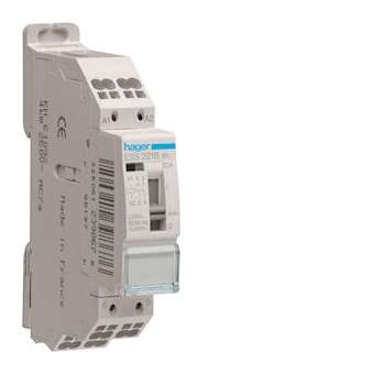 Contacteur à commande manuelle 20A 2F 230V|Hager-HAGESS221B
