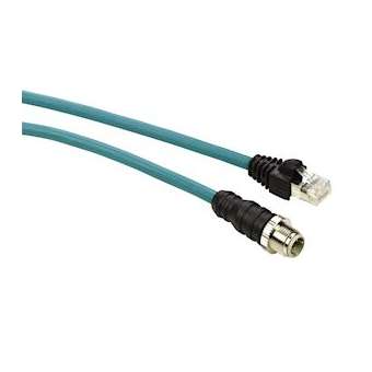 câble Ethernet - cordon droit - IP67 - M12/RJ45 - 10 m - CE/UL|Schneider Electric-SCHTCSECL1M3M10S2