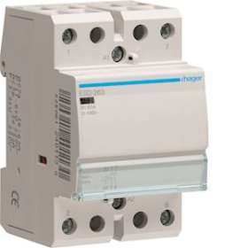 Contacteur 63A, 2F, 24V|Hager-HAGESD263
