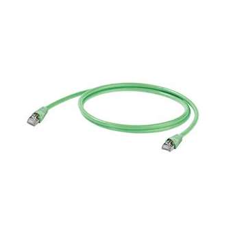 Câble de brassage - PUR vert - cat6 - droit|Weidmuller-WEI8941350010