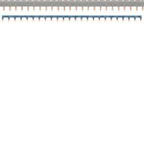 Barres de pontage 3P+N 63A languette 24 mod|Hager-HAGKBN863C